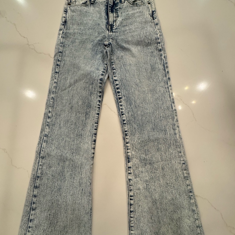 RSQ Women's Washed acid wash Flare Jeans size 24 NWT